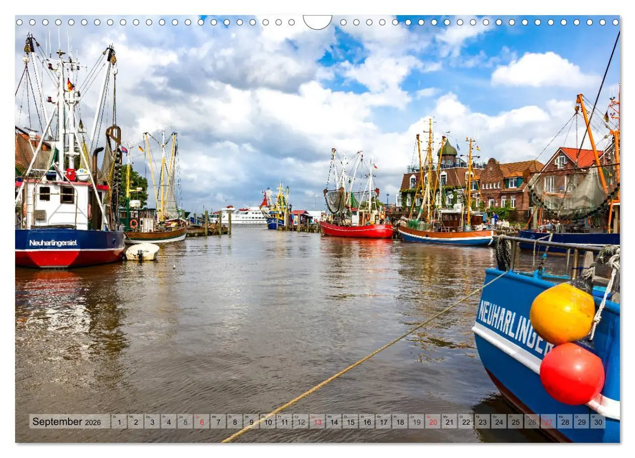 Bild: 9783457740736 | Strandlust Nordsee-Liebe (Wandkalender 2026 DIN A3 quer), CALVENDO...