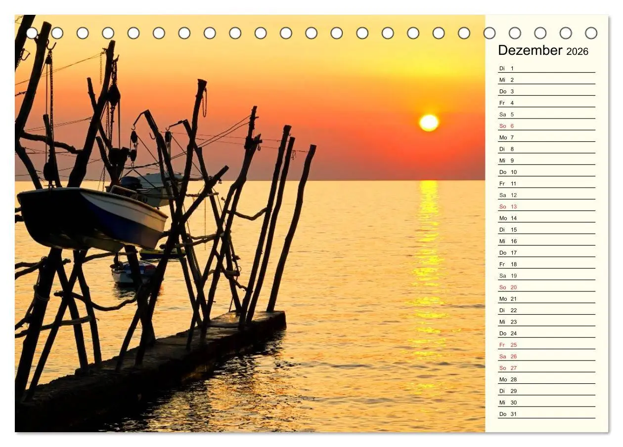 Bild: 9783457980736 | Kroatien (Tischkalender 2026 DIN A5 quer), CALVENDO Monatskalender