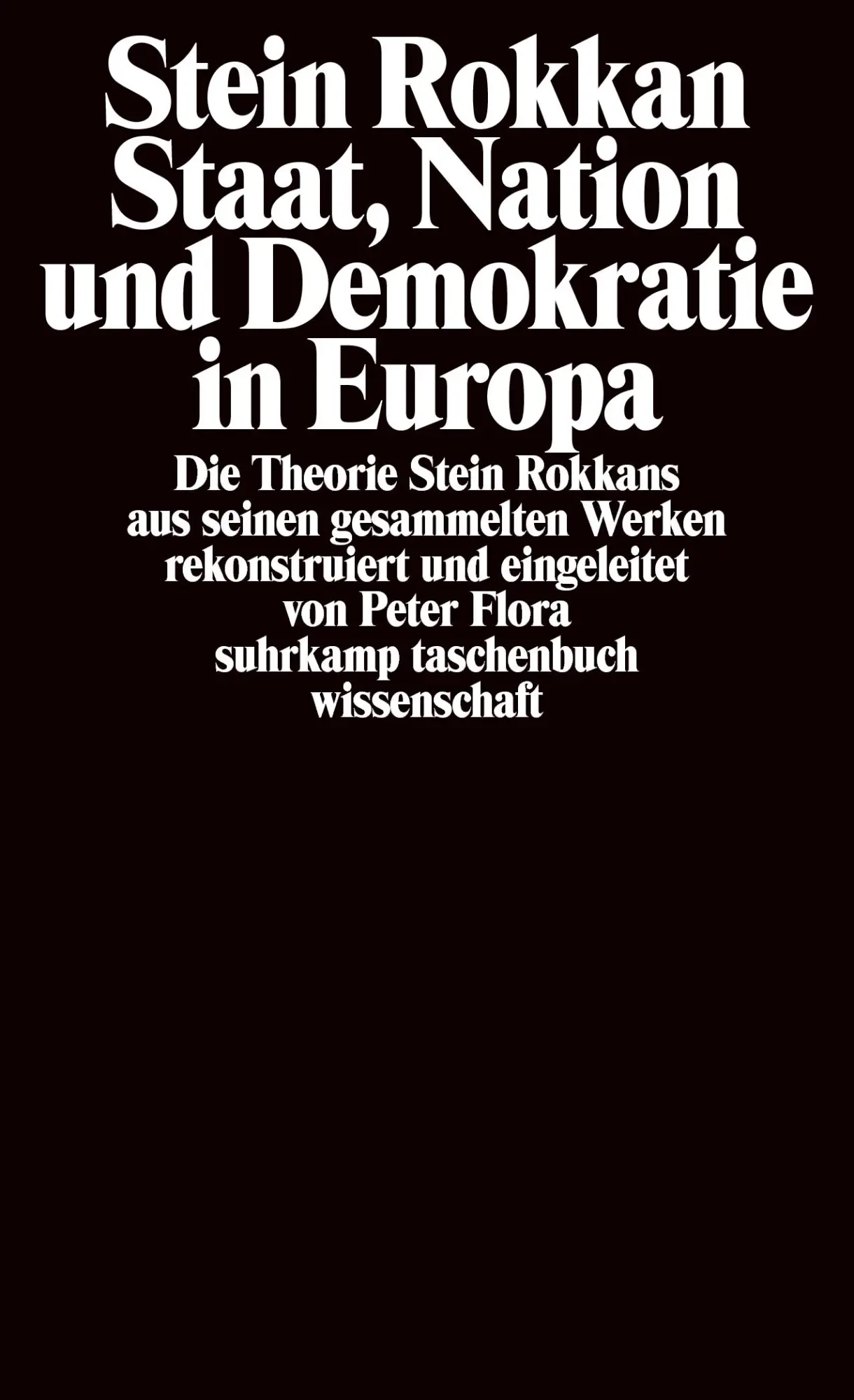 Cover: 9783518290736 | Staat, Nation und Demokratie in Europa | Stein Rokkan | Taschenbuch