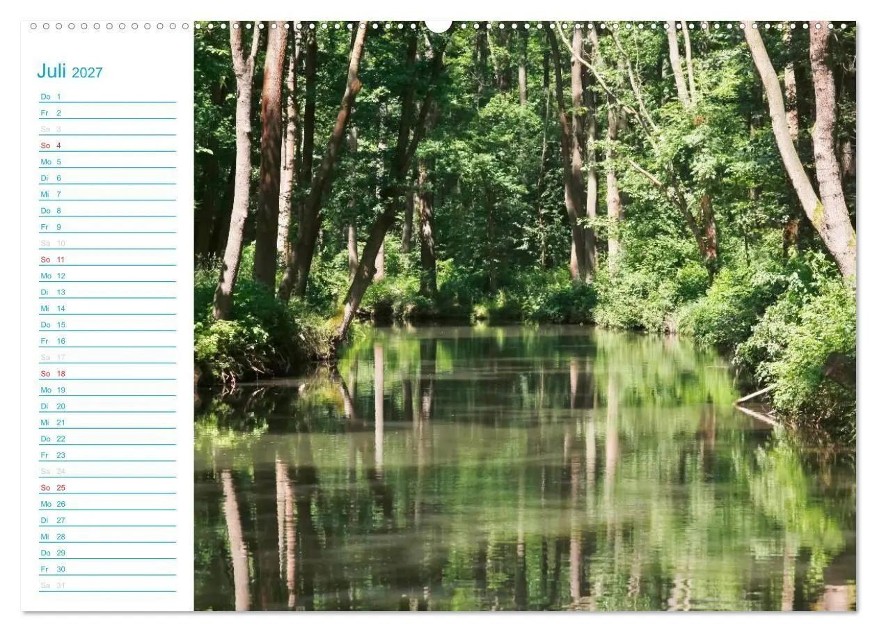 Bild: 9783569920736 | Wunderschöner Spreewald (Wandkalender 2027 DIN A2 quer), CALVENDO...