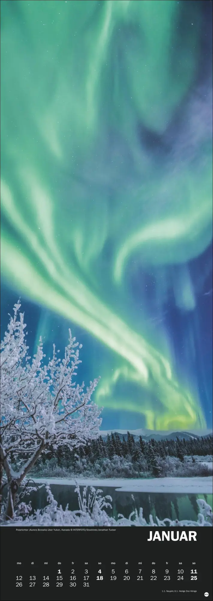 Bild: 9783756410736 | Naturgewalten Vertical Kalender 2026 | Heye | Kalender | Spiralbindung
