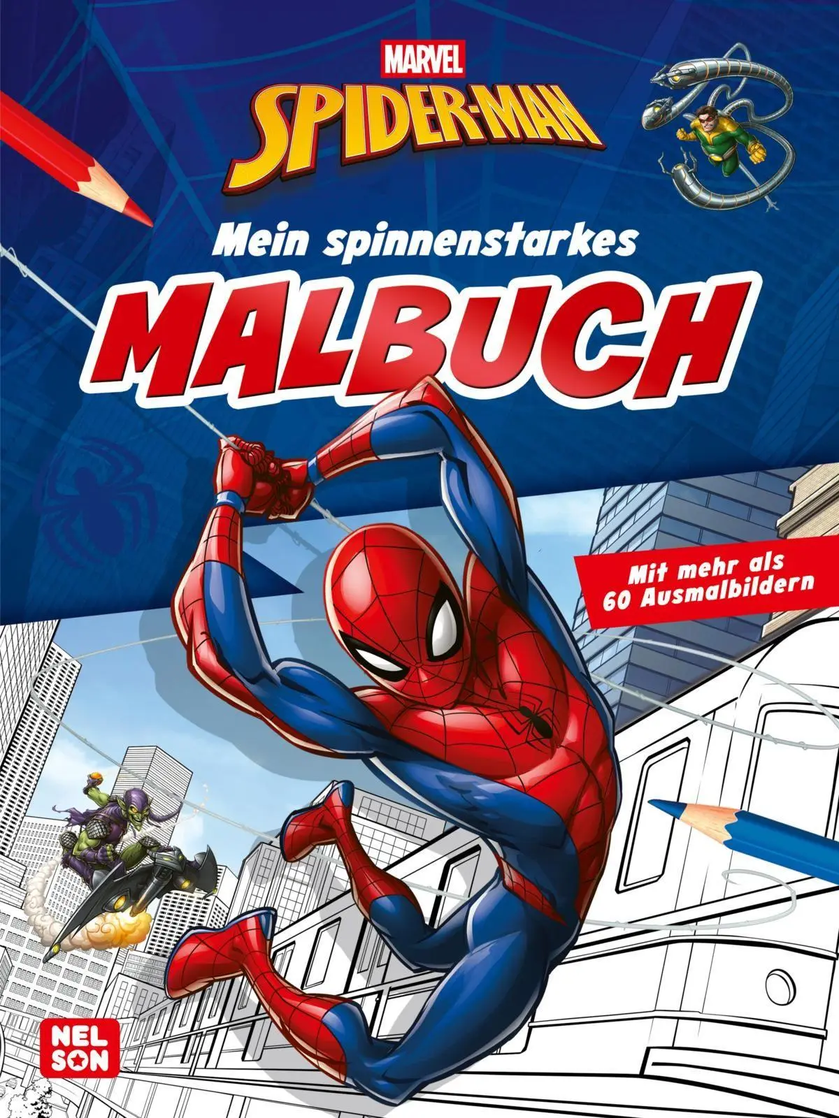 Cover: 9783845130736 | MARVEL Spider-Man: Mein spinnenstarkes Malbuch | Taschenbuch | MARVEL