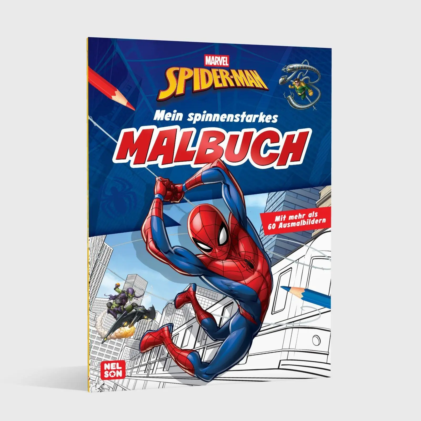 Bild: 9783845130736 | MARVEL Spider-Man: Mein spinnenstarkes Malbuch | Taschenbuch | MARVEL