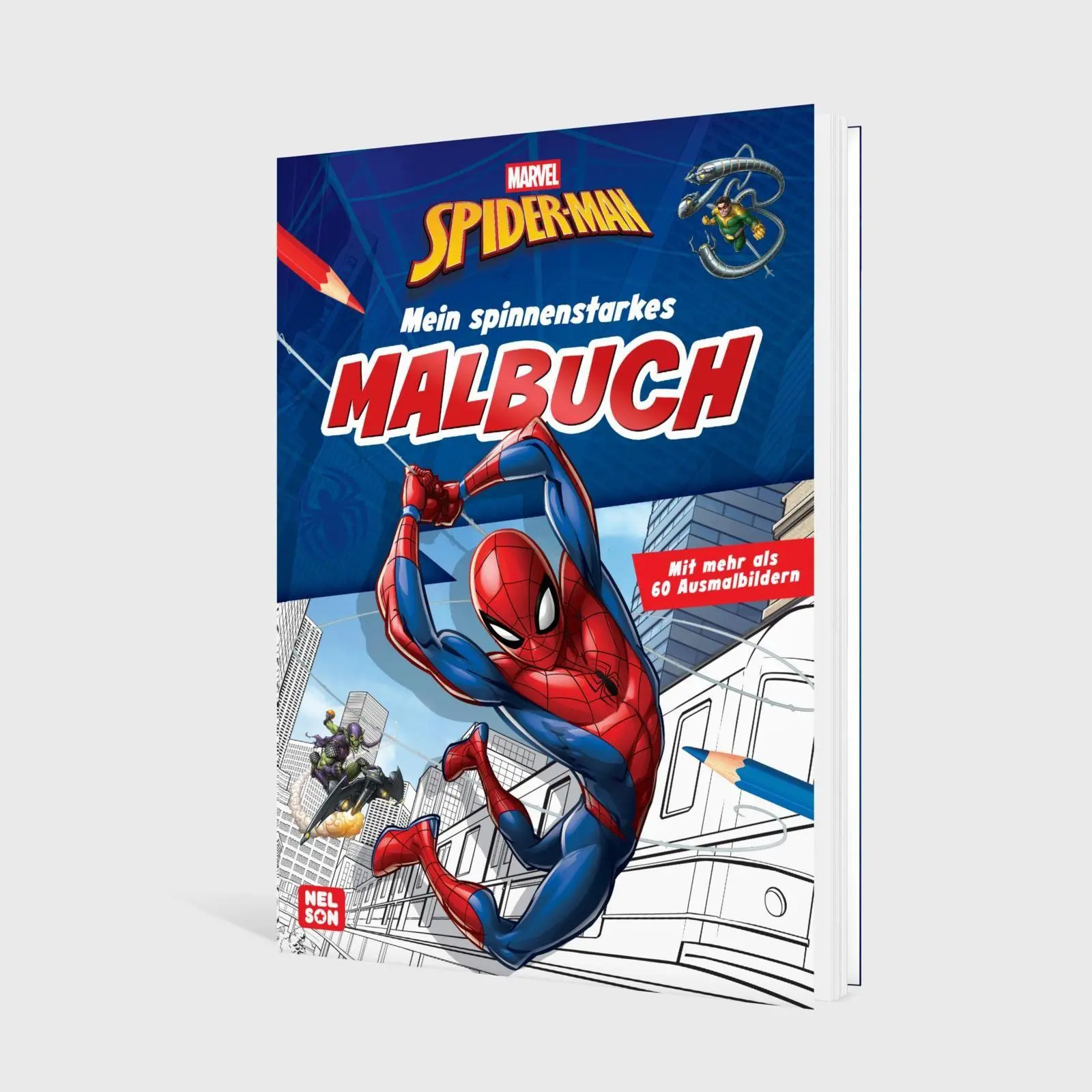 Bild: 9783845130736 | MARVEL Spider-Man: Mein spinnenstarkes Malbuch | Taschenbuch | MARVEL