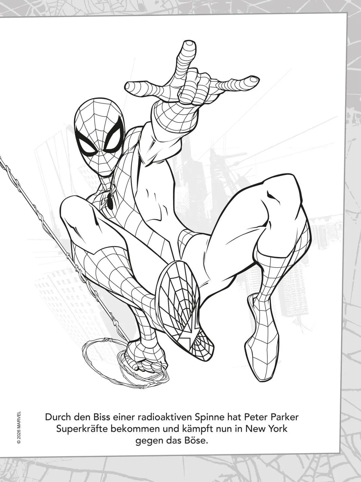 Bild: 9783845130736 | MARVEL Spider-Man: Mein spinnenstarkes Malbuch | Taschenbuch | MARVEL
