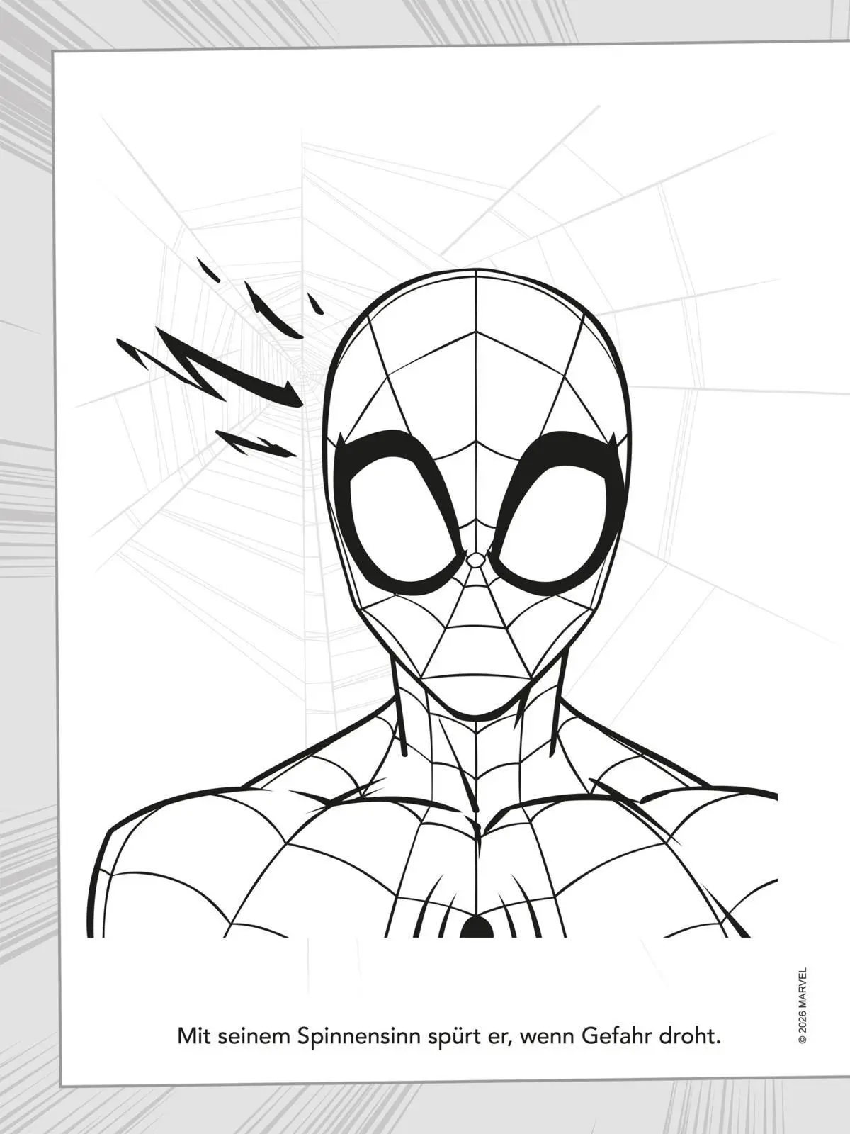 Bild: 9783845130736 | MARVEL Spider-Man: Mein spinnenstarkes Malbuch | Taschenbuch | MARVEL