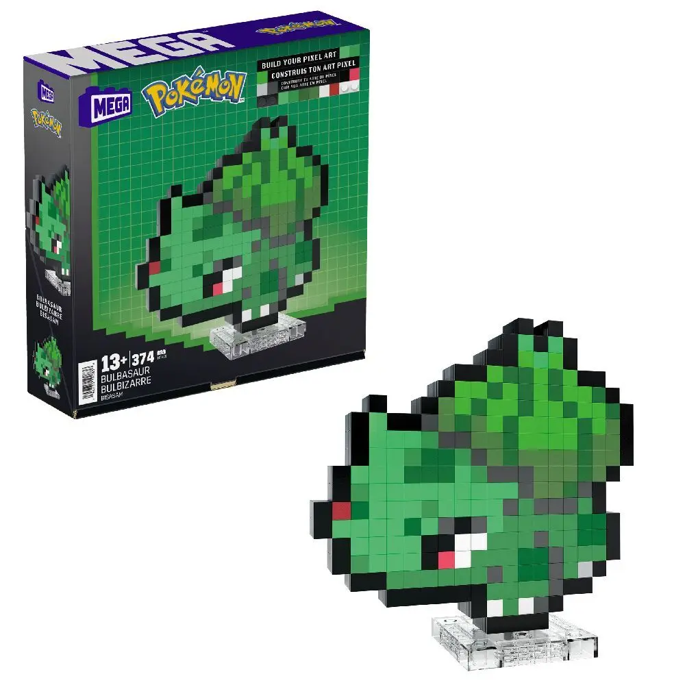 Cover: 194735190836 | MEGA Pokémon Bisasam Pixel Art | Karton | HTH75 | 2024 | Mattel