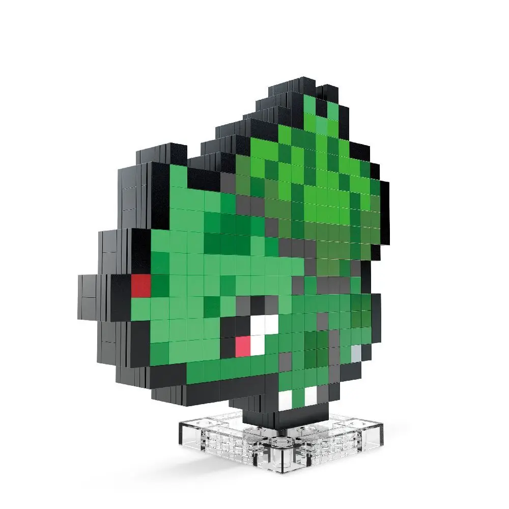 Bild: 194735190836 | MEGA Pokémon Bisasam Pixel Art | Karton | HTH75 | 2024 | Mattel