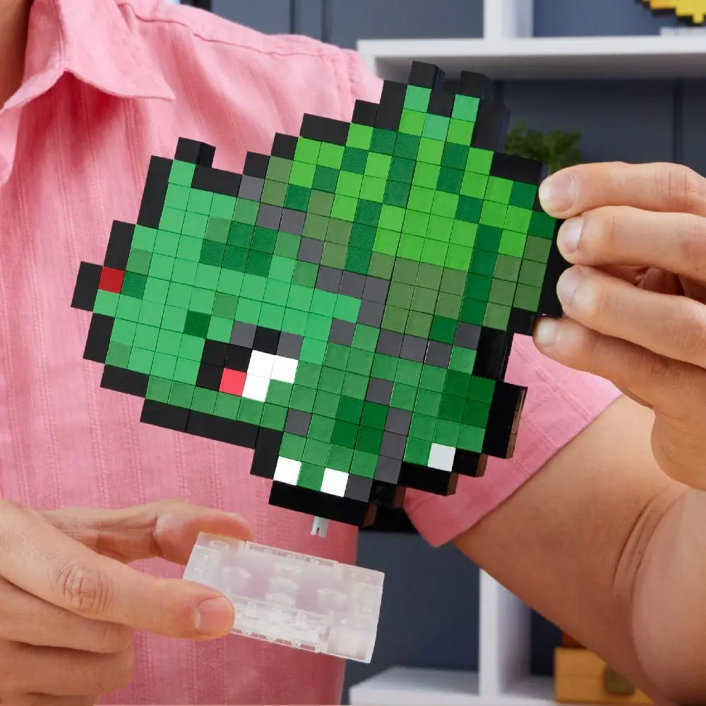 Bild: 194735190836 | MEGA Pokémon Bisasam Pixel Art | Karton | HTH75 | 2024 | Mattel