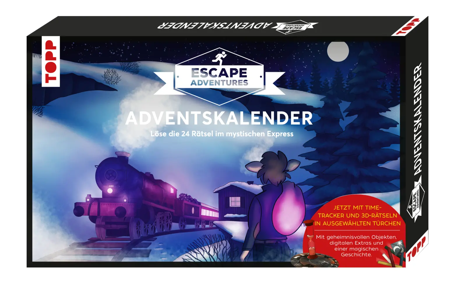Cover: 4007742180836 | Escape Adventures Adventskalender - Der mystische Express | Spiel