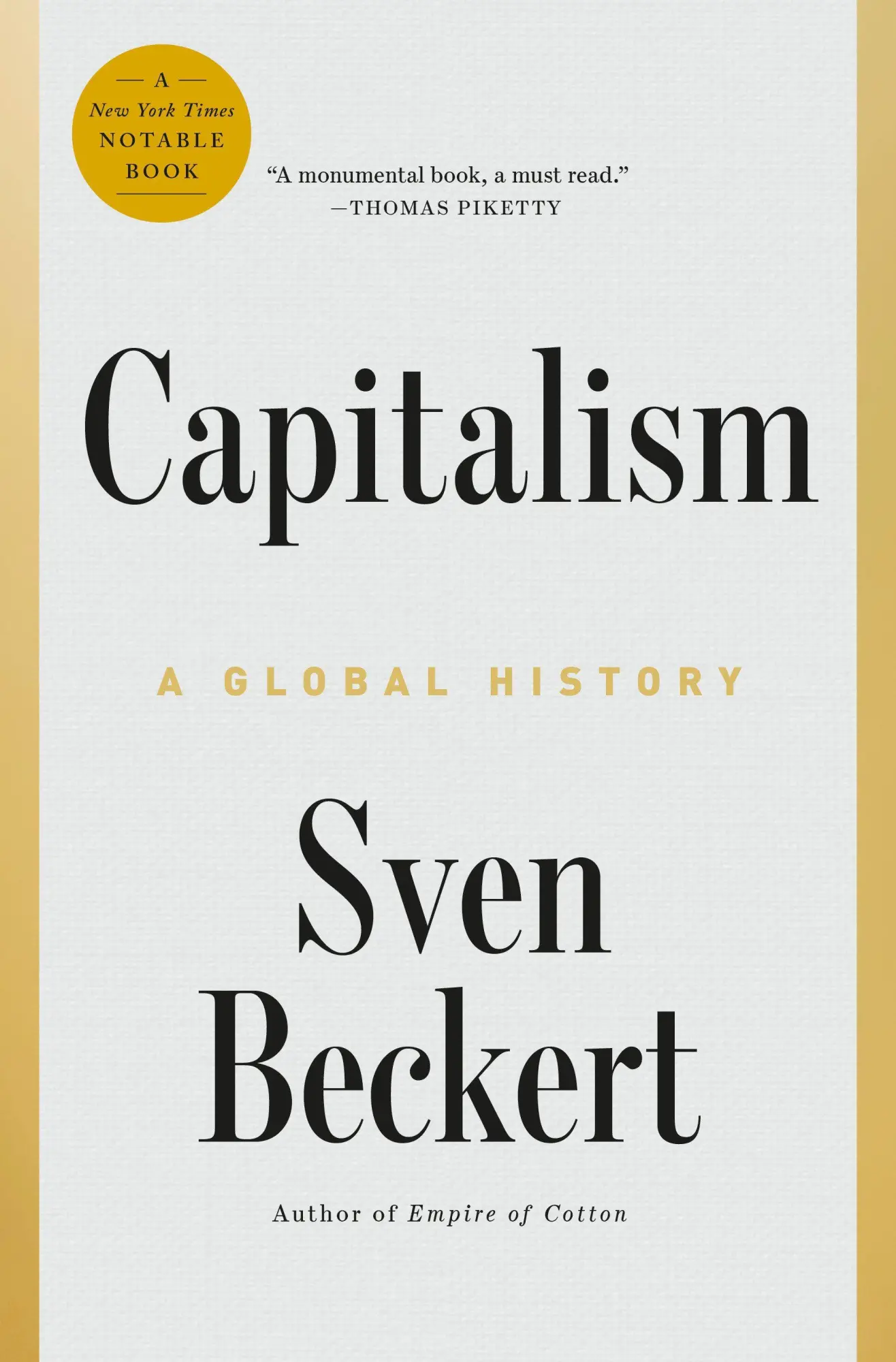 Cover: 9780735220836 | Capitalism | A Global History | Sven Beckert | Buch | Englisch | 2025