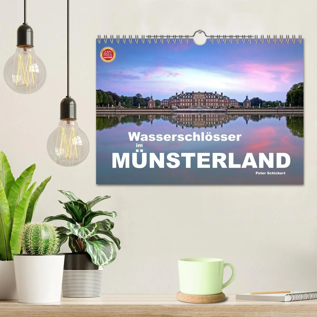 Bild: 9783457800836 | Wasserschlösser im Münsterland (Wandkalender 2026 DIN A4 quer),...
