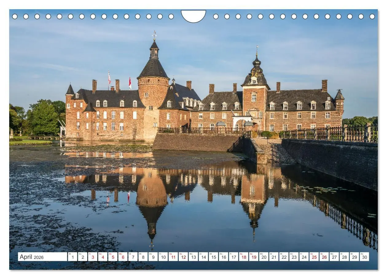 Bild: 9783457800836 | Wasserschlösser im Münsterland (Wandkalender 2026 DIN A4 quer),...