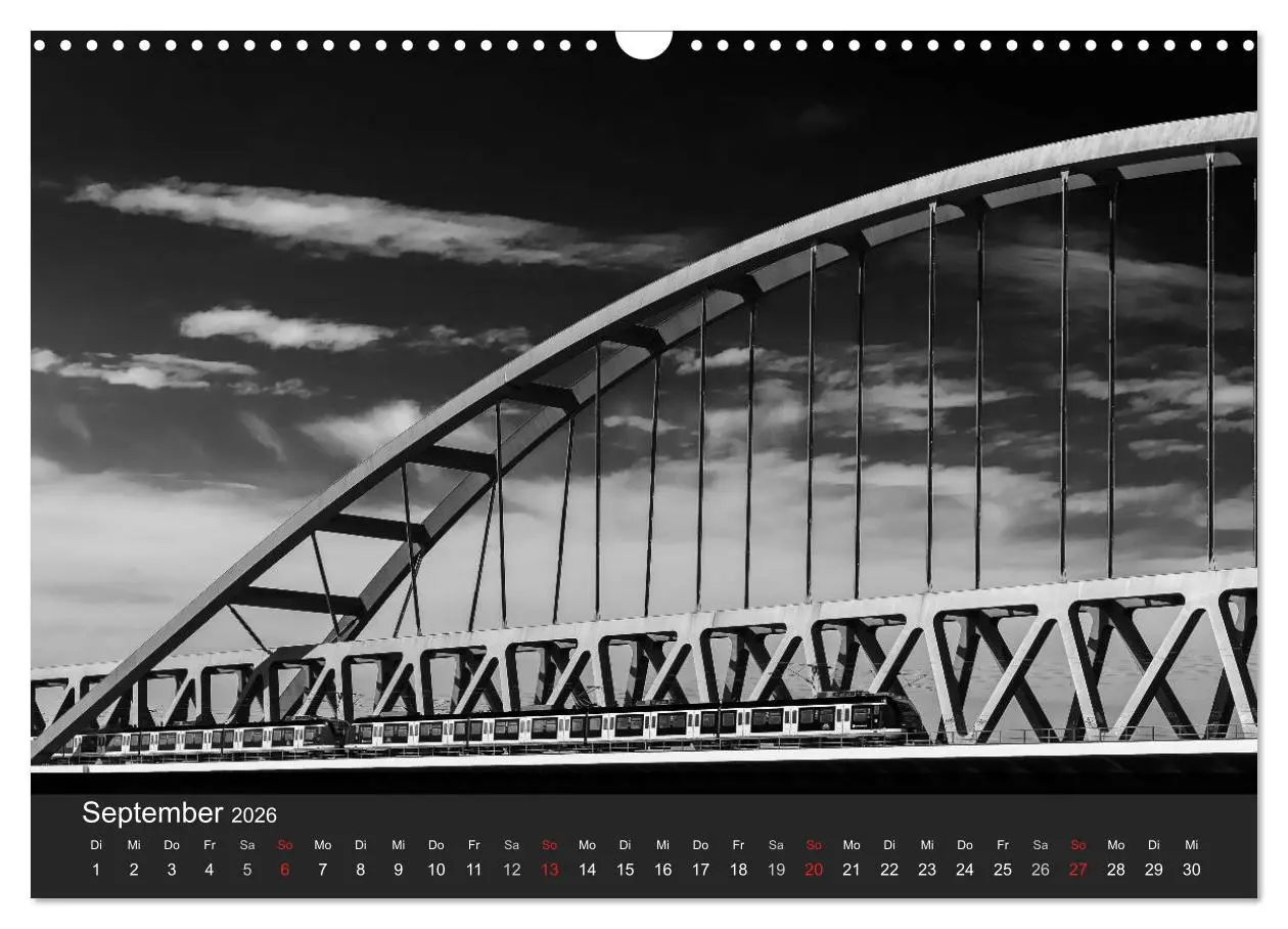 Bild: 9783516060836 | Düsseldorf Ansichten in Schwarz-Weiß (Wandkalender 2026 DIN A3...