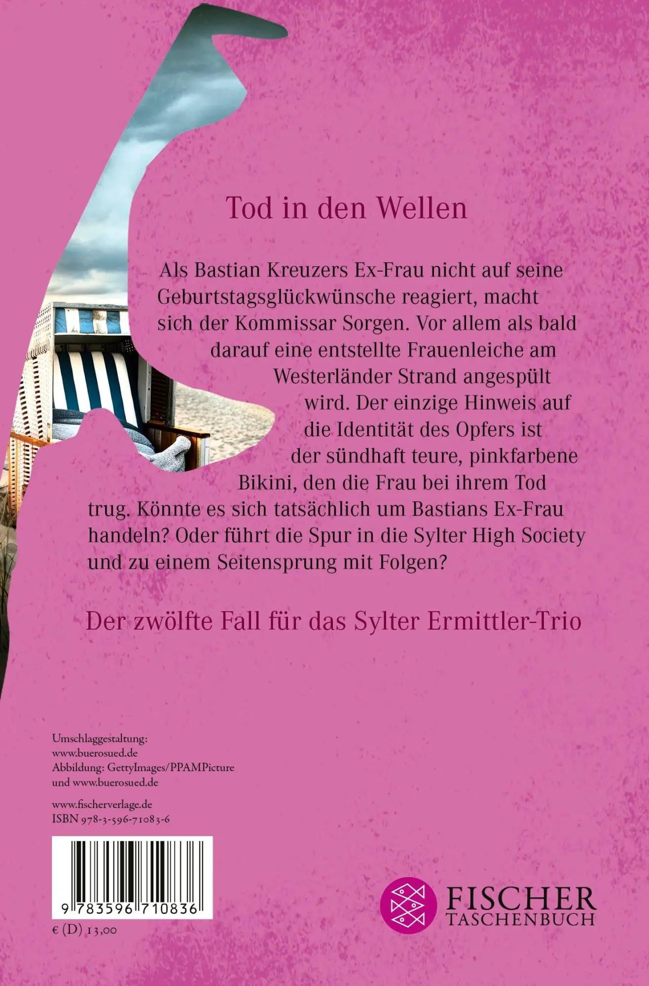 Rückseite: 9783596710836 | Teure Täuschung | Ein Sylt-Krimi | Eva Ehley | Taschenbuch | 352 S.