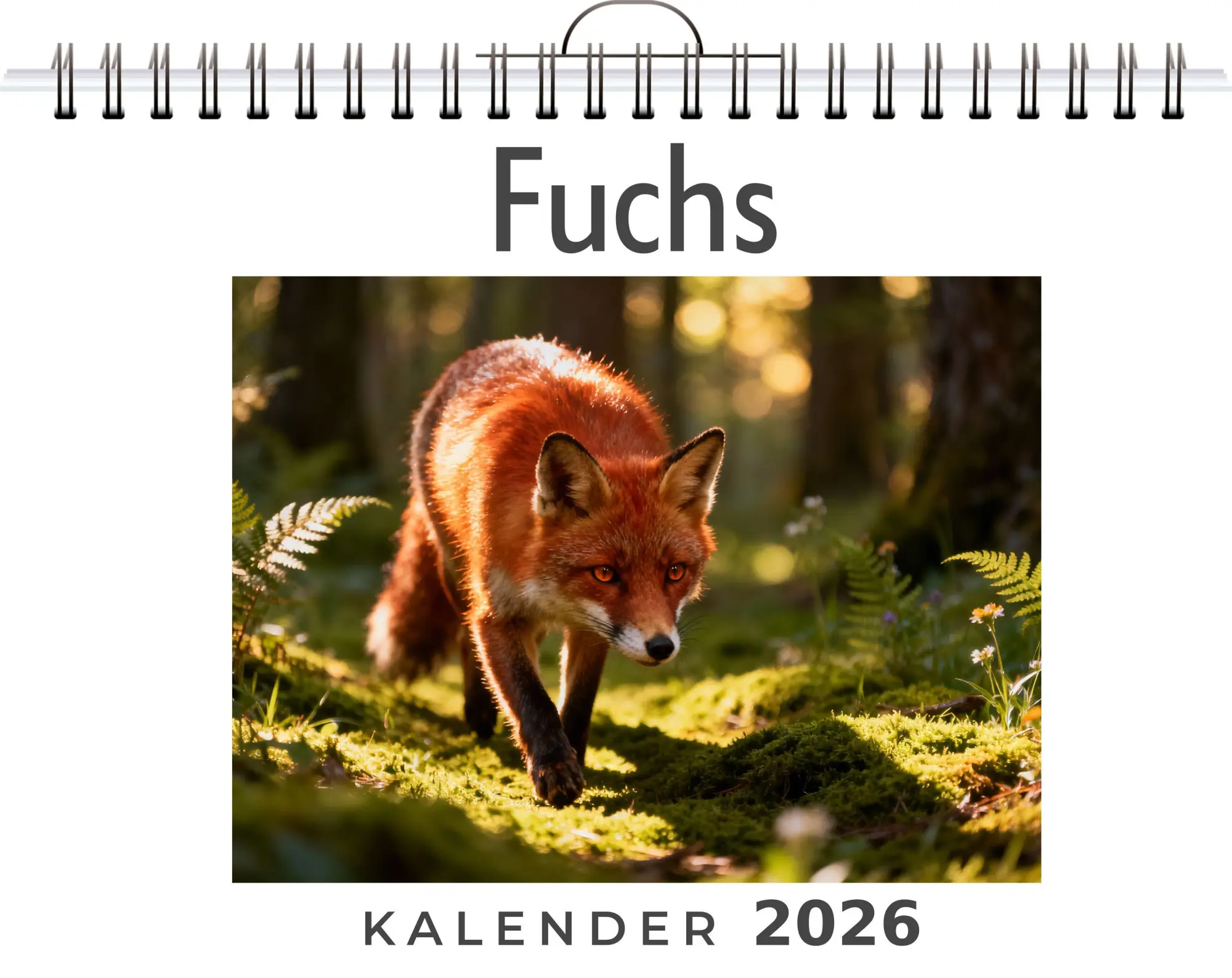 Cover: 9783695330836 | Fuchs | Aaron Hartmann | Kalender | Deutsch | 2026 | FlipFlop