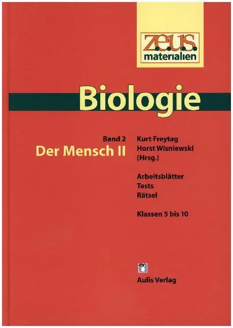 Cover: 9783761420836 | z.e.u.s. - Materialien Biologie / Der Mensch II. Tl.2 | Buch | Deutsch