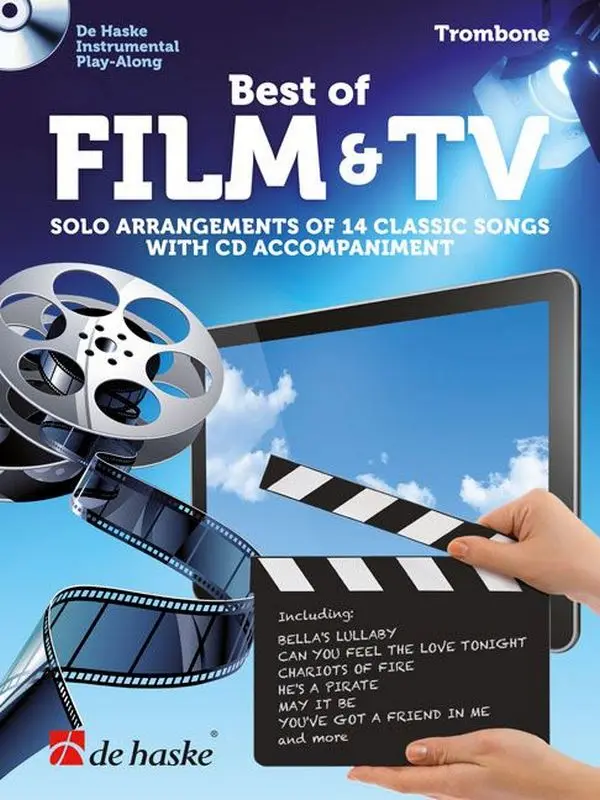 Cover: 9789043140836 | Best of Film &amp; TV (Trombone) | Williams | Songbuch (Posaune) | 2013