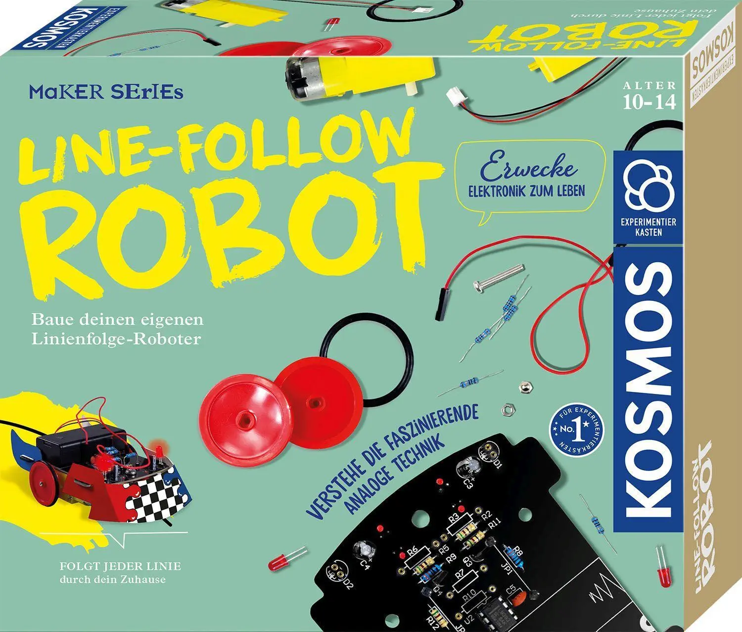 Cover: 4002051620936 | Line-Follow-Robot | Experimentierkasten | Spiel | 620936 | Deutsch