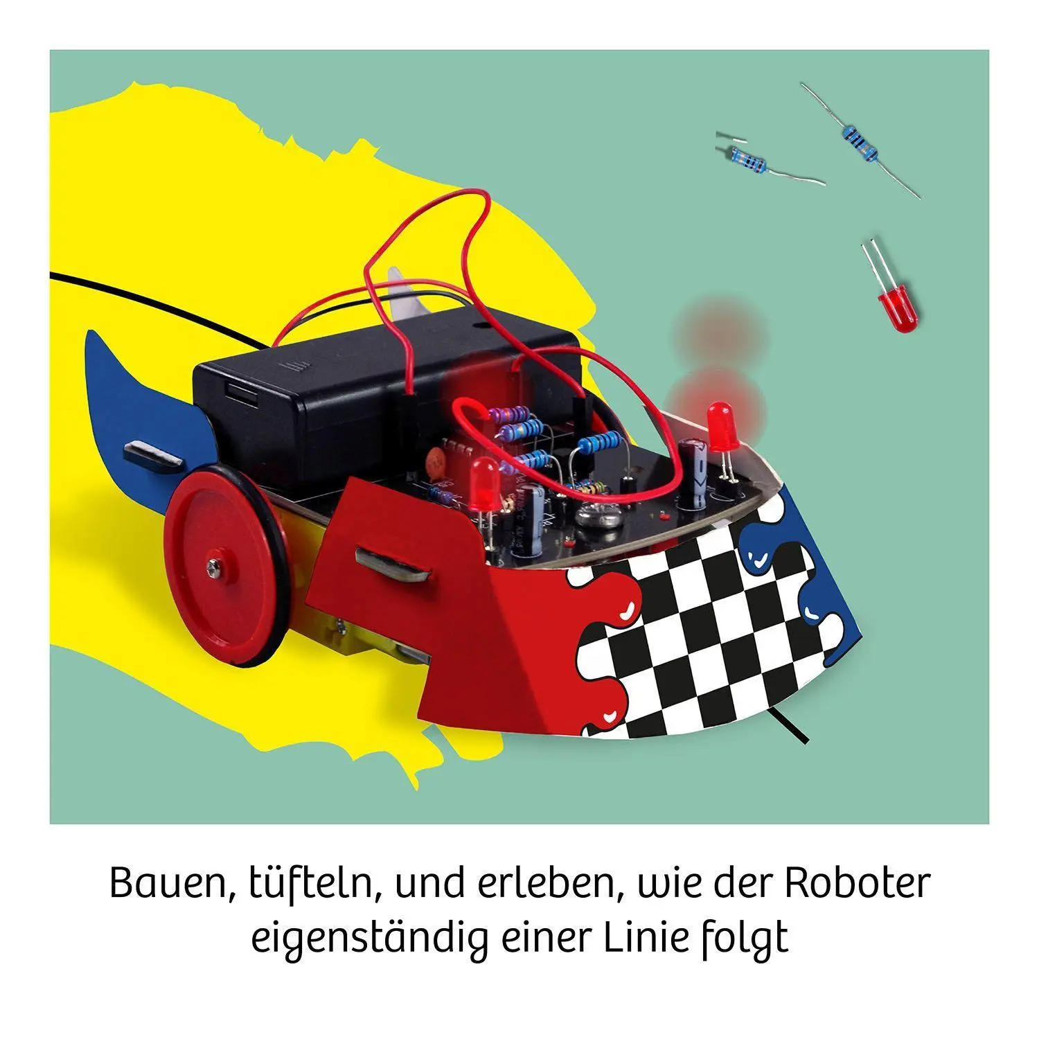 Bild: 4002051620936 | Line-Follow-Robot | Experimentierkasten | Spiel | 620936 | Deutsch