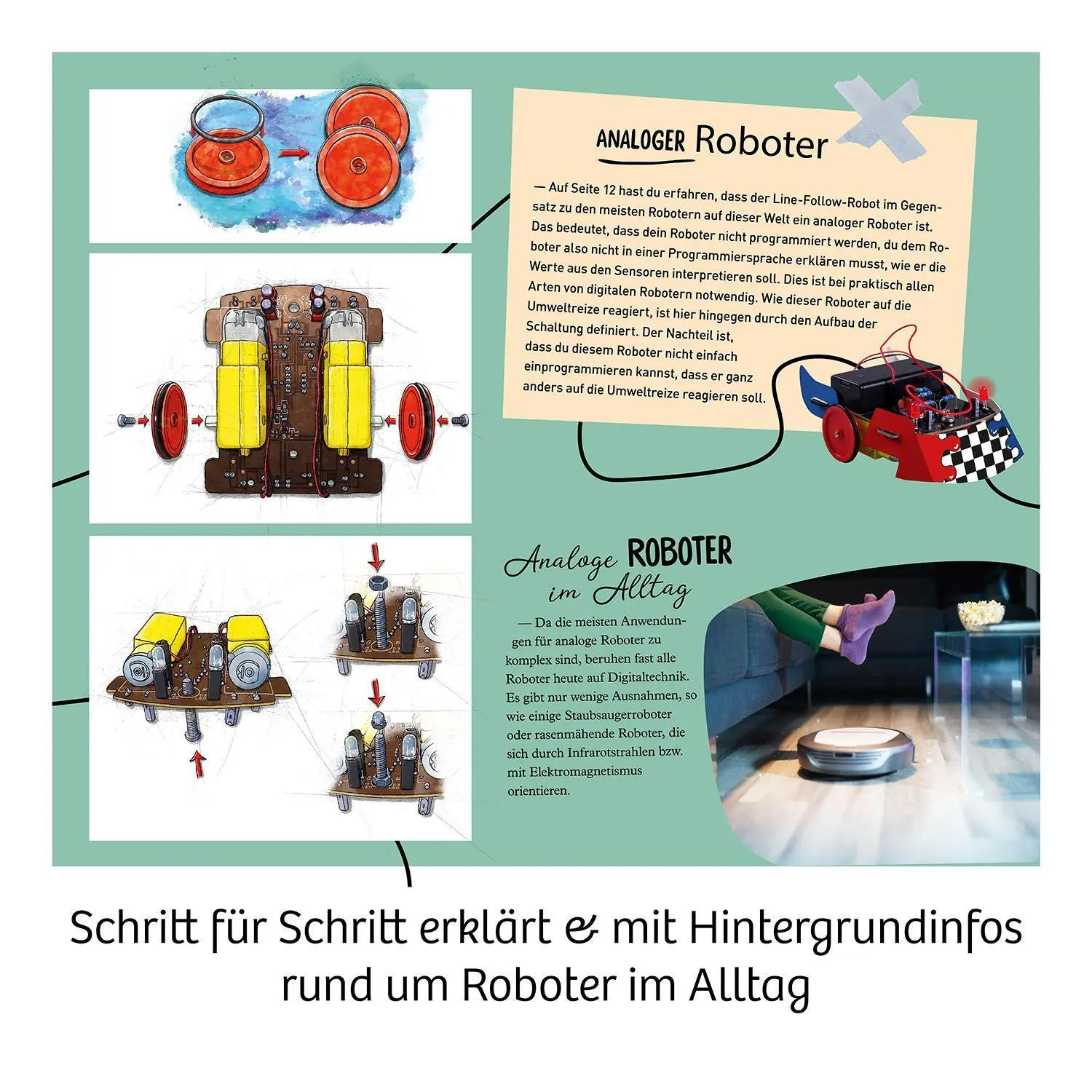 Bild: 4002051620936 | Line-Follow-Robot | Experimentierkasten | Spiel | 620936 | Deutsch