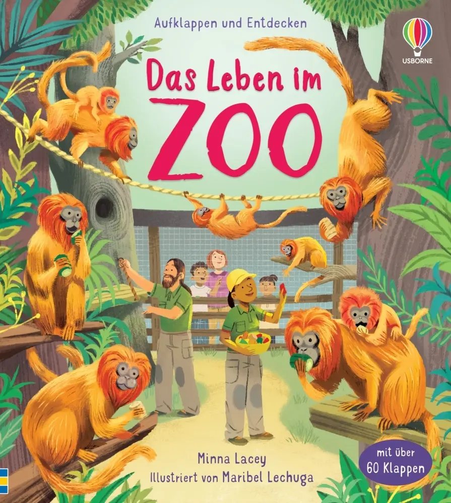 Cover: 9781035700936 | Aufklappen und Entdecken: Das Leben im Zoo | Minna Lacey | Buch | 2023