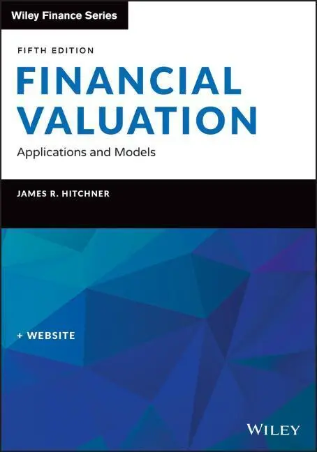 Cover: 9781119880936 | Financial Valuation | Applications and Models, Book + Website | Buch