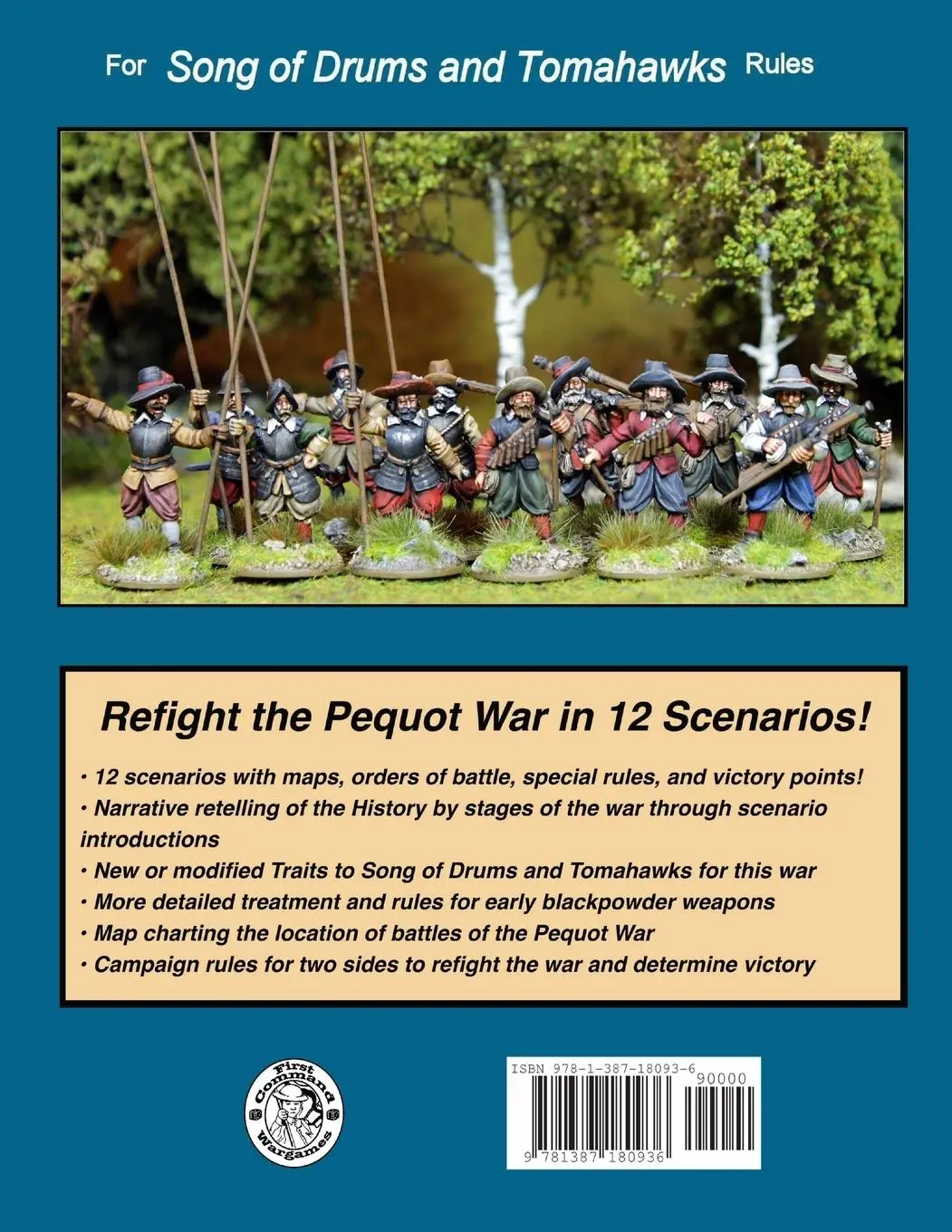 Rückseite: 9781387180936 | Pequot War Scenario Book | Michael Stelzer | Taschenbuch | Englisch