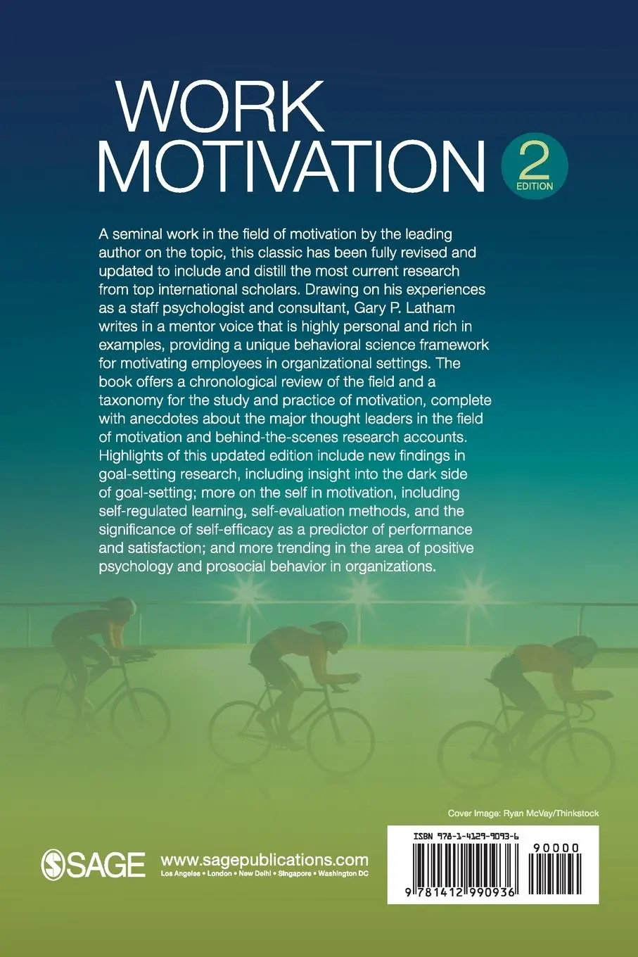 Rückseite: 9781412990936 | Work Motivation | History, Theory, Research, and Practice | Latham