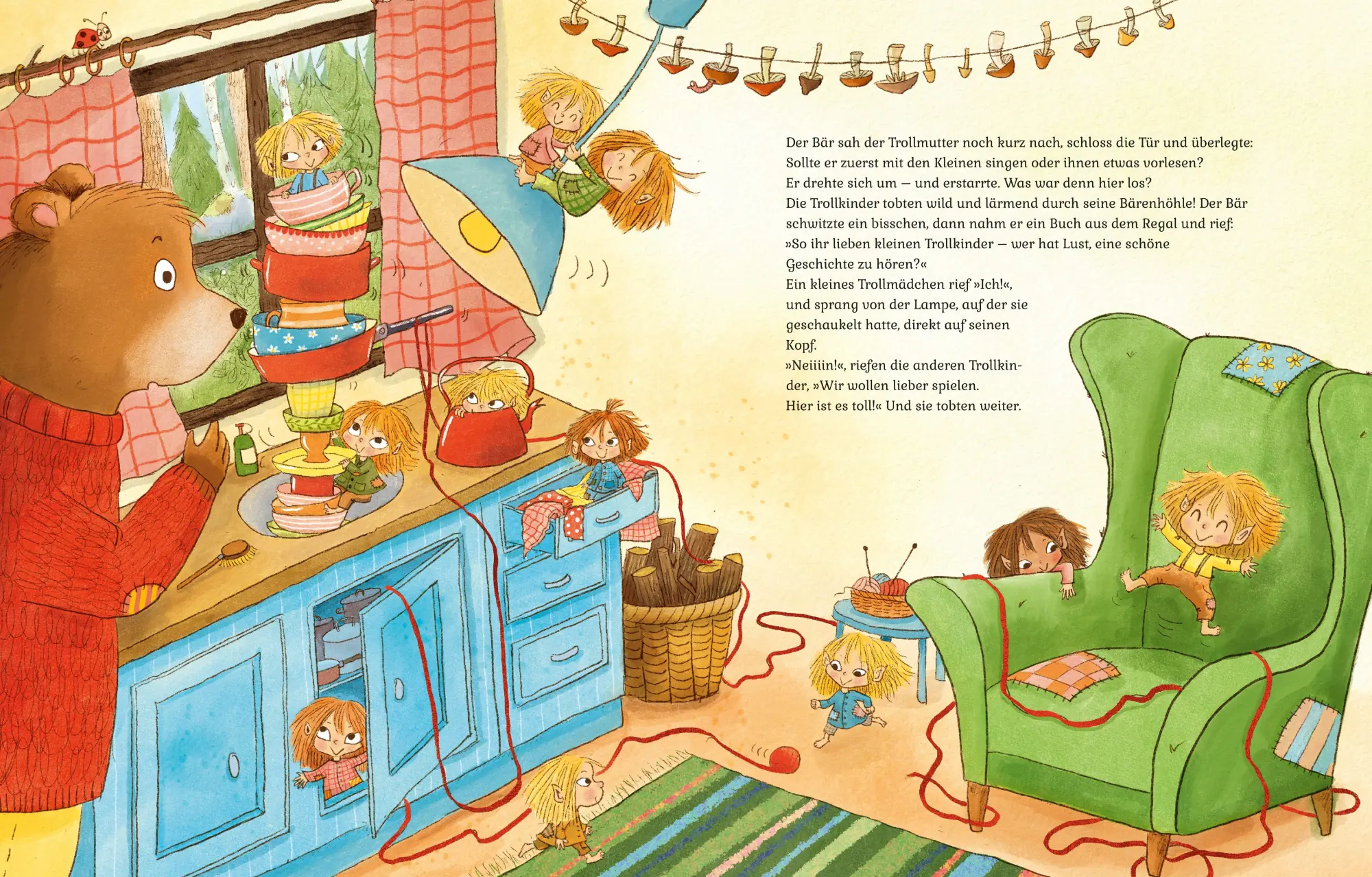Bild: 9783219120936 | Ein Trollkind in der Blaubeersuppe | Outi Kaden | Buch | 32 S. | 2026
