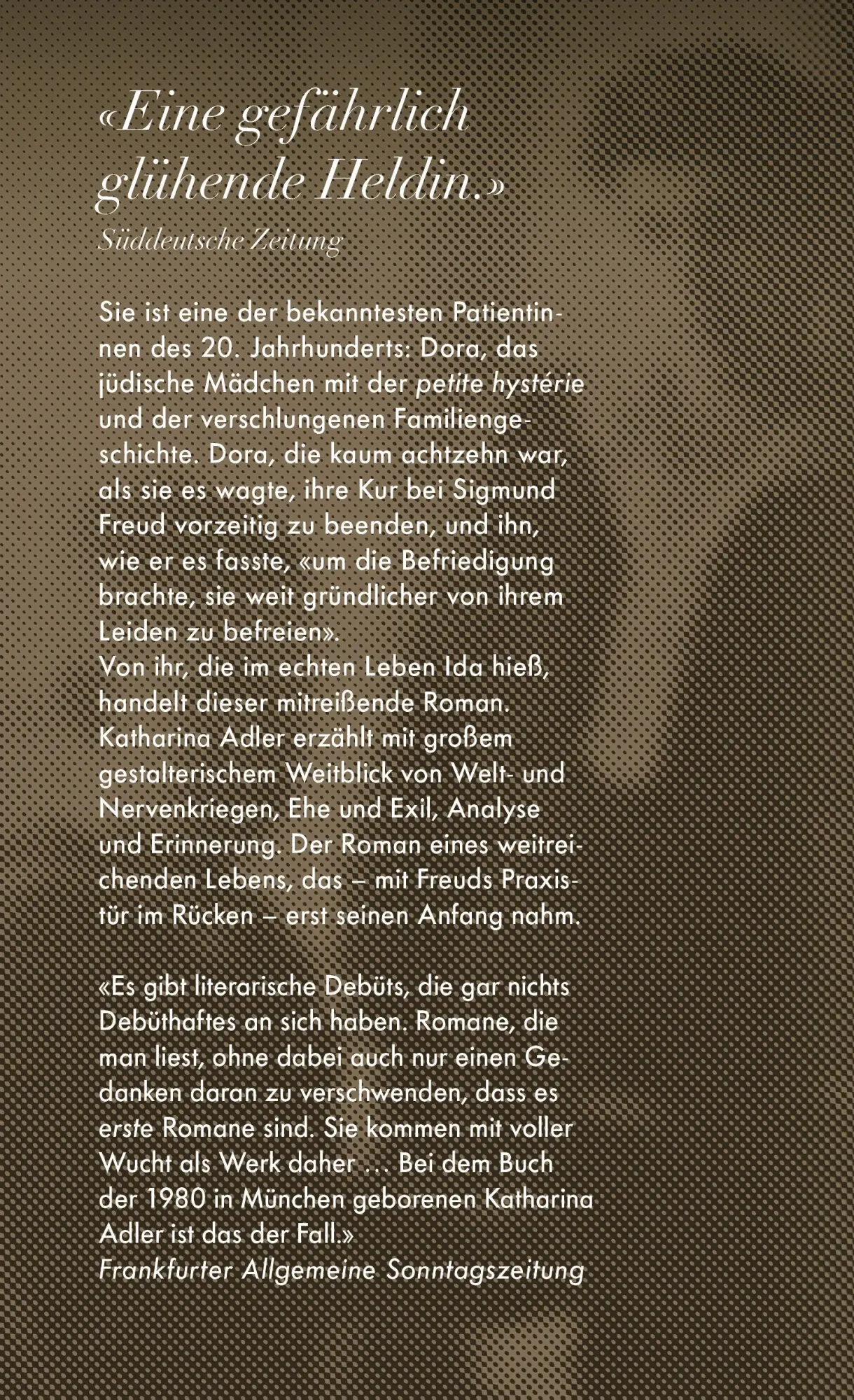 Rückseite: 9783498000936 | Ida | Katharina Adler | Buch | 512 S. | Deutsch | 2018 | Rowohlt