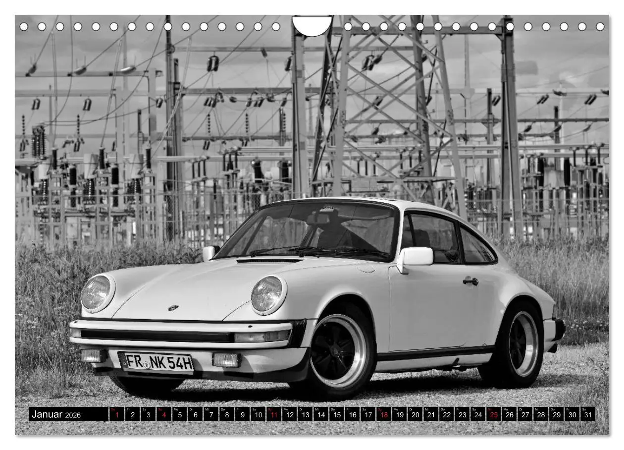Bild: 9783516050936 | Porsche 911 SC (Wandkalender 2026 DIN A4 quer), CALVENDO...