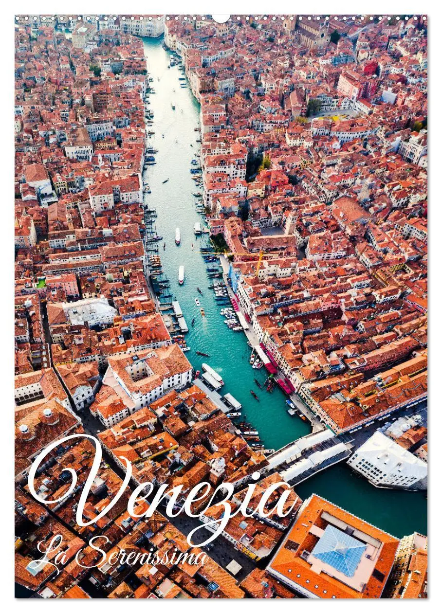Cover: 9783516360936 | Venezia - La Serenissima repubblica (Wandkalender 2026 DIN A2...