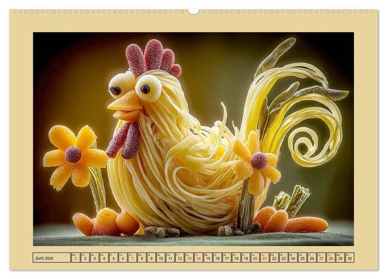 Bild: 9783516740936 | Auf dem Nudelhof. Spaghetti-Tiere zum Schmunzeln (hochwertiger...