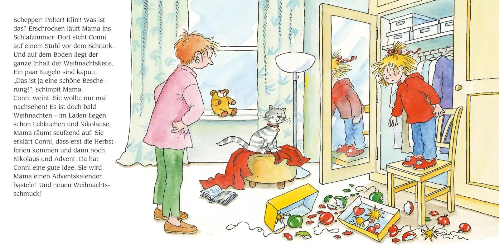 Bild: 9783551080936 | LESEMAUS 58: Conni feiert Weihnachten | Liane Schneider | Taschenbuch