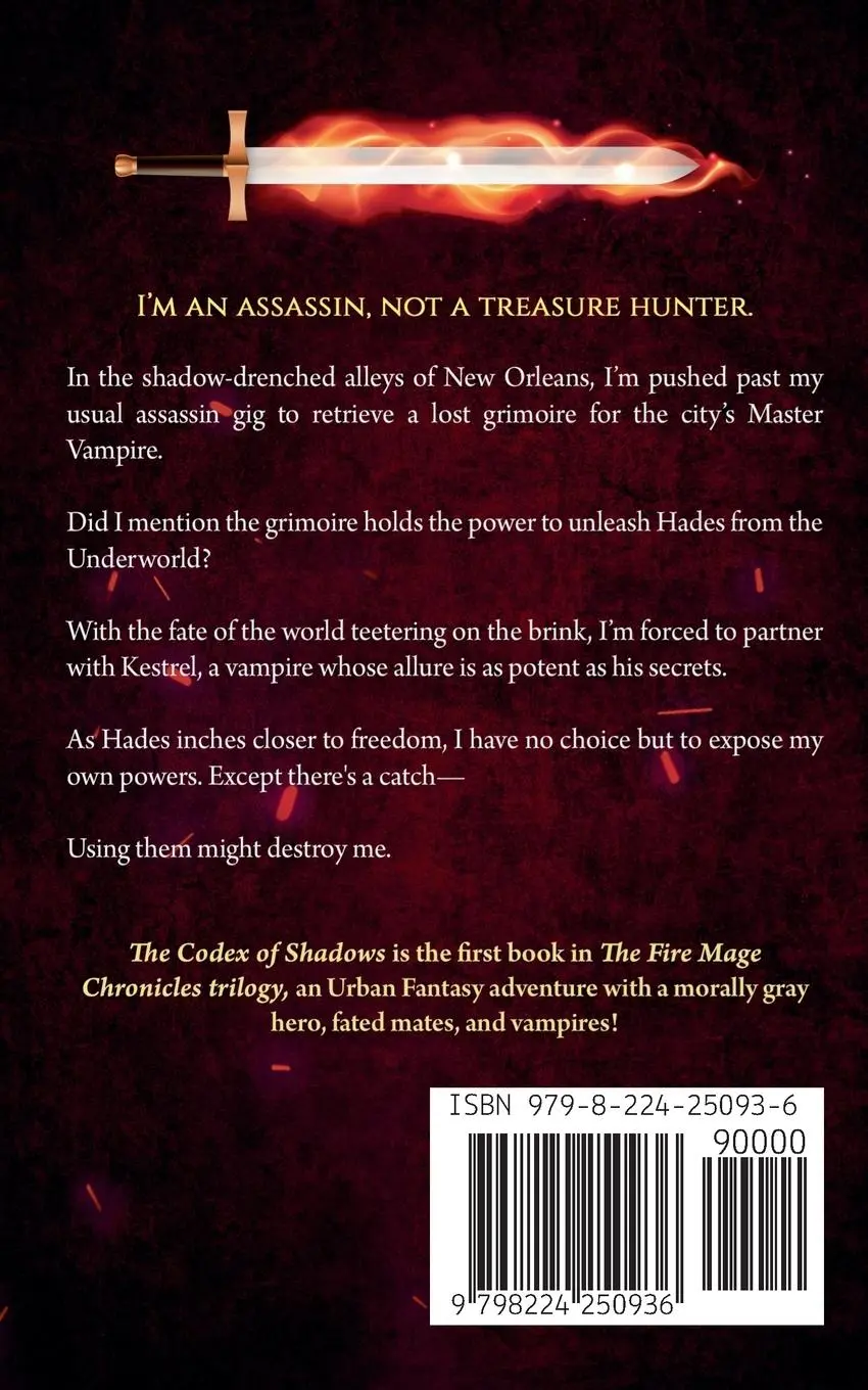 Rückseite: 9798224250936 | The Codex of Shadows | Tiffani Skye | Taschenbuch | Englisch | 2024