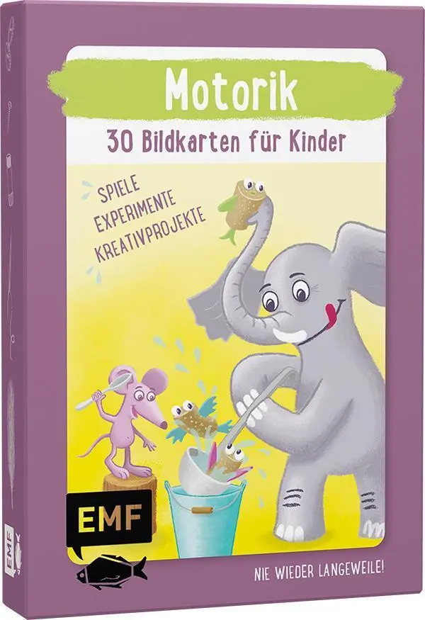 Cover: 4260478341036 | Motorik - 30 Bildkarten für Kinder im Kindergarten- und Vorschulalter