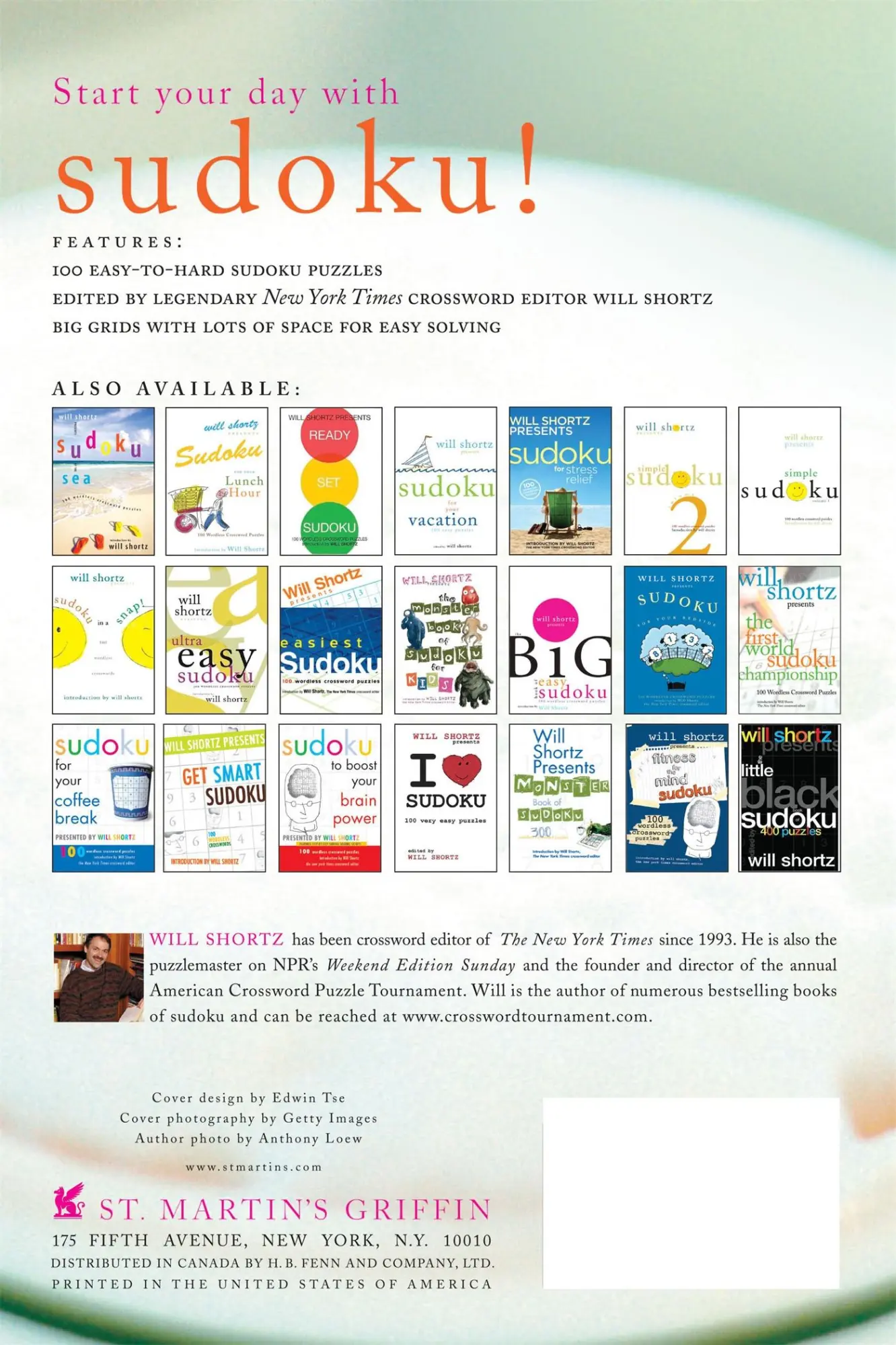 Rückseite: 9780312371036 | Will Shortz Presents Coffee, Tea, or Sudoku | Will Shortz | Buch