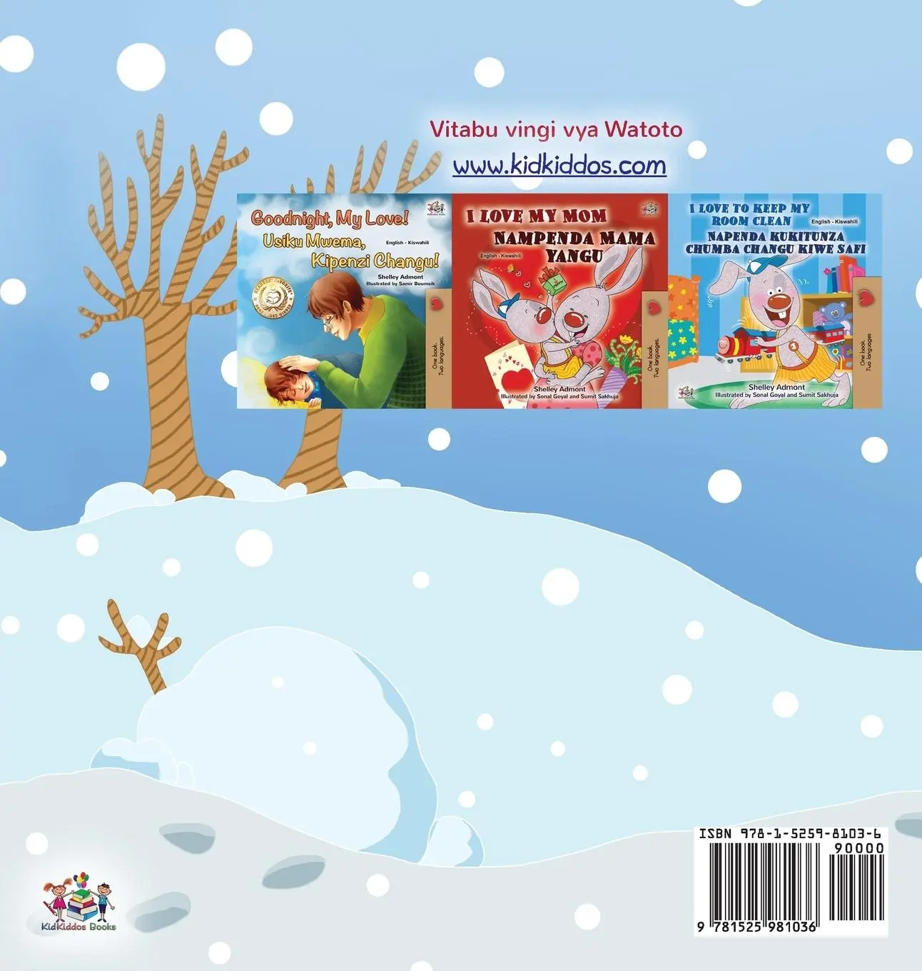Rückseite: 9781525981036 | I Love Winter (Swahili Book for Kids) | Shelley Admont (u. a.) | Buch