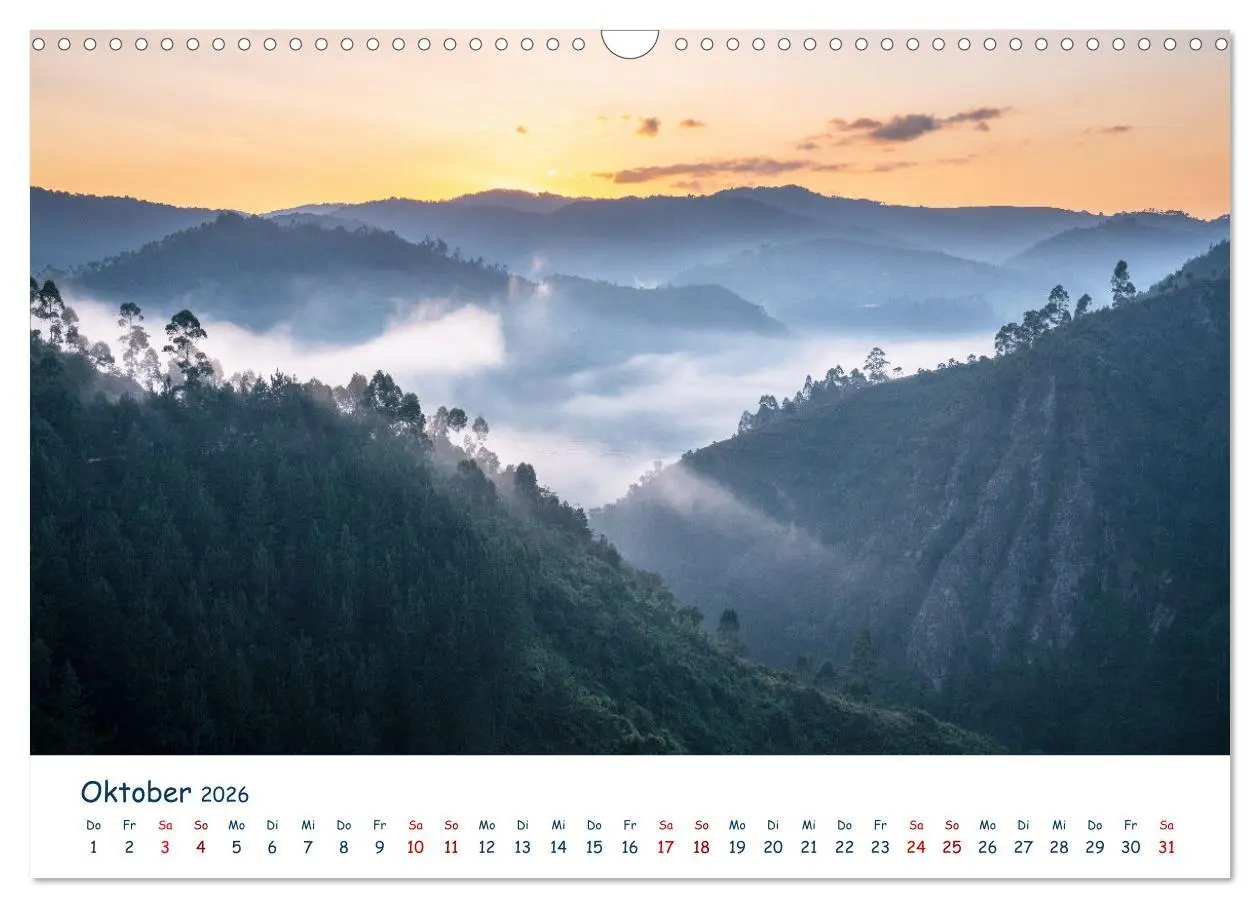 Bild: 9783457611036 | Fernweh Uganda - Naturschönheit Ostafrikas (Wandkalender 2026 DIN...