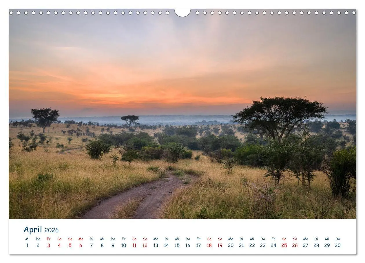 Bild: 9783457611036 | Fernweh Uganda - Naturschönheit Ostafrikas (Wandkalender 2026 DIN...