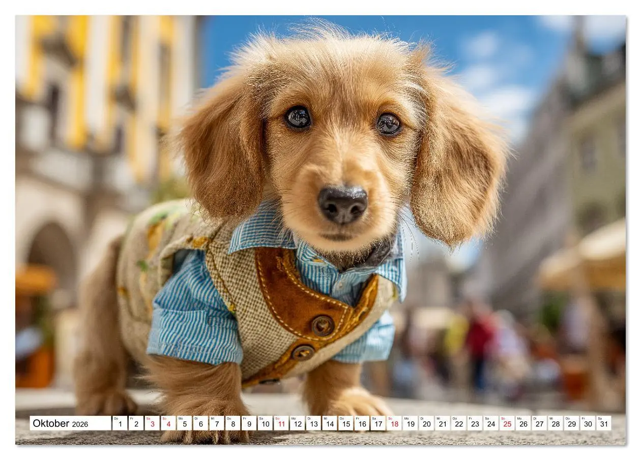 Bild: 9783516631036 | Dackel auf großer Tour - Süße Hunde entdecken die Welt...