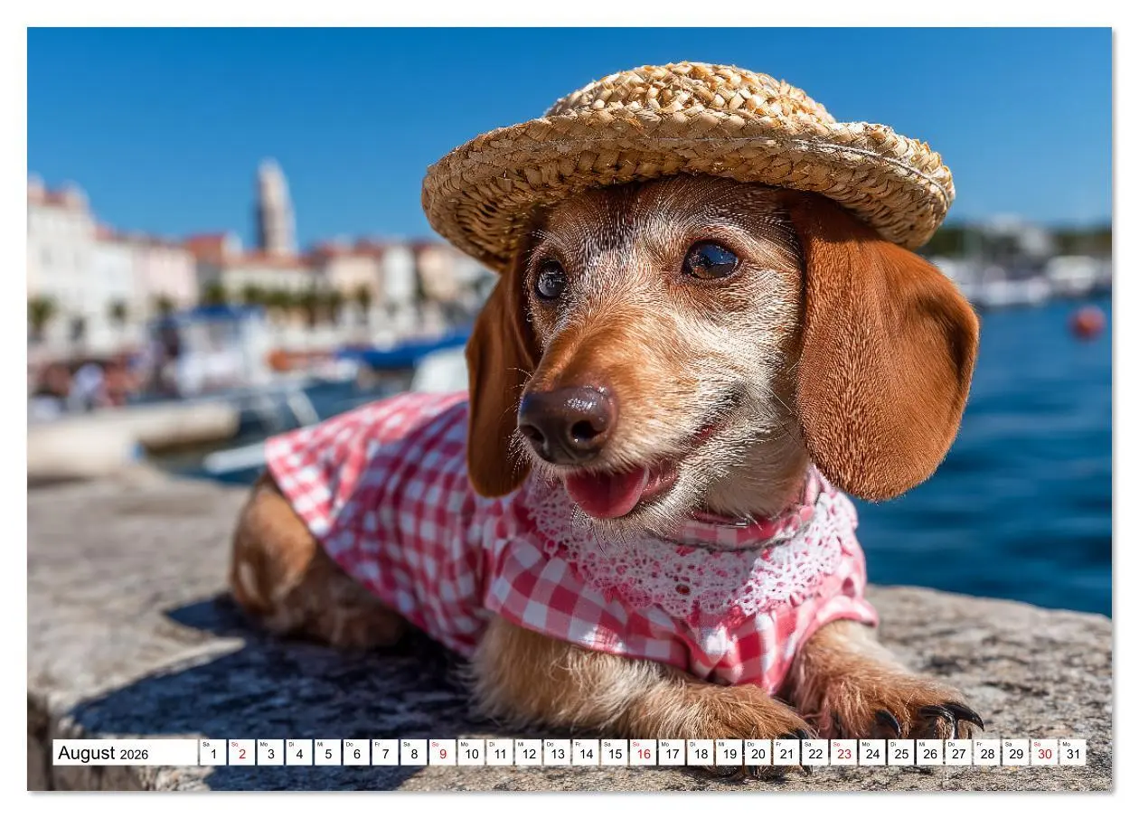 Bild: 9783516631036 | Dackel auf großer Tour - Süße Hunde entdecken die Welt...