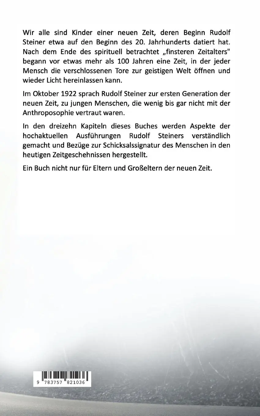 Rückseite: 9783757821036 | Mensch der neuen Zeit - Herausforderungen und Chancen | Antje Bek