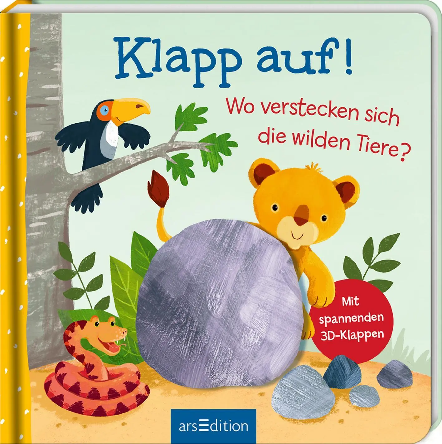 Cover: 9783845861036 | Klapp auf! Wo verstecken sich die wilden Tiere? | Nicola Anker | Buch