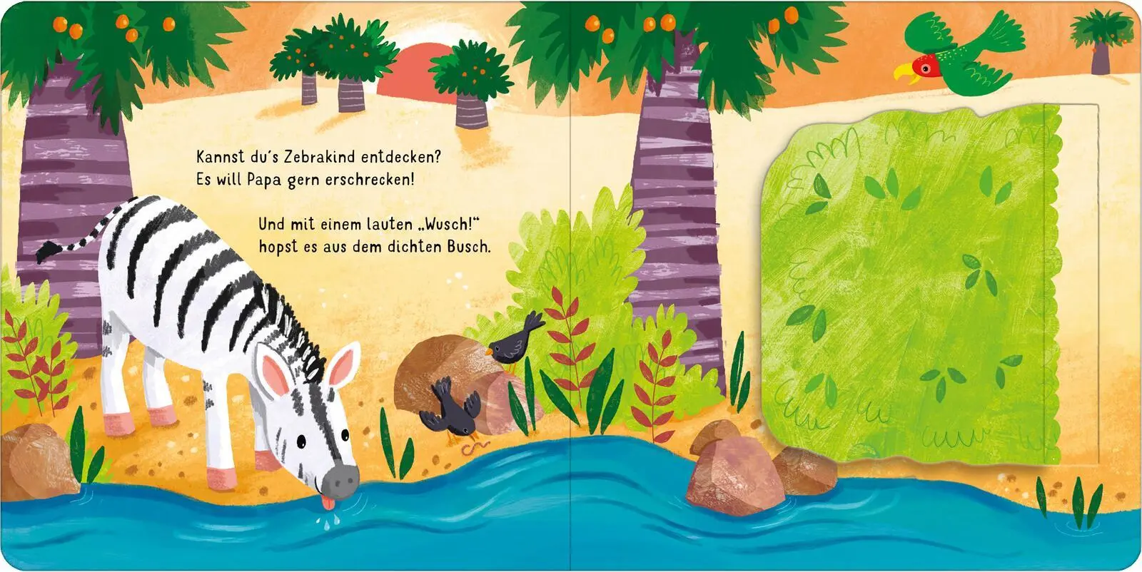 Bild: 9783845861036 | Klapp auf! Wo verstecken sich die wilden Tiere? | Nicola Anker | Buch