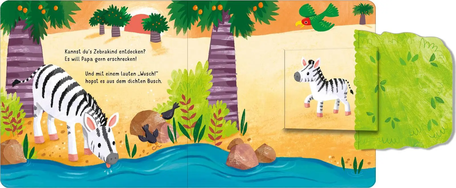 Bild: 9783845861036 | Klapp auf! Wo verstecken sich die wilden Tiere? | Nicola Anker | Buch
