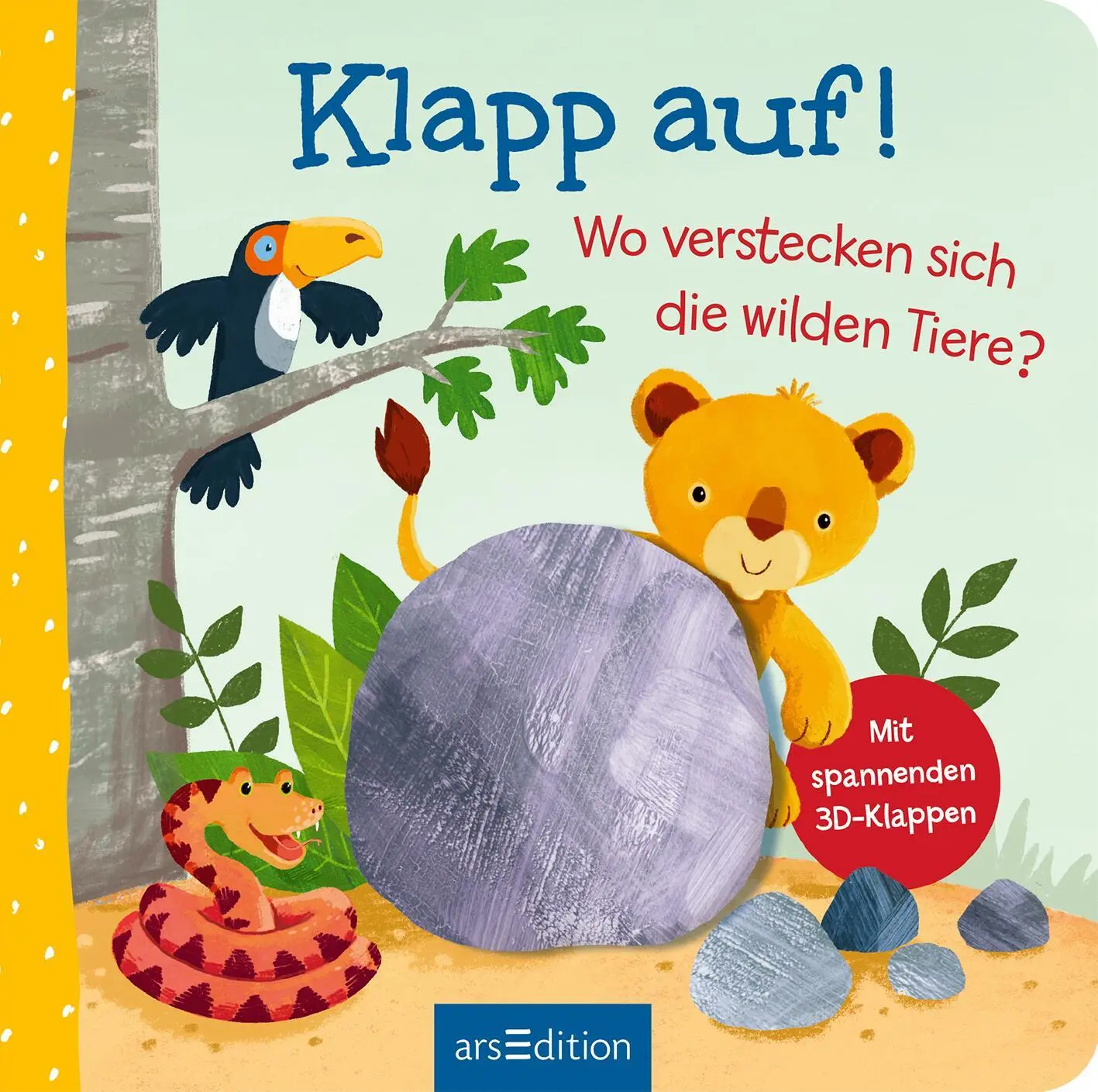 Bild: 9783845861036 | Klapp auf! Wo verstecken sich die wilden Tiere? | Nicola Anker | Buch