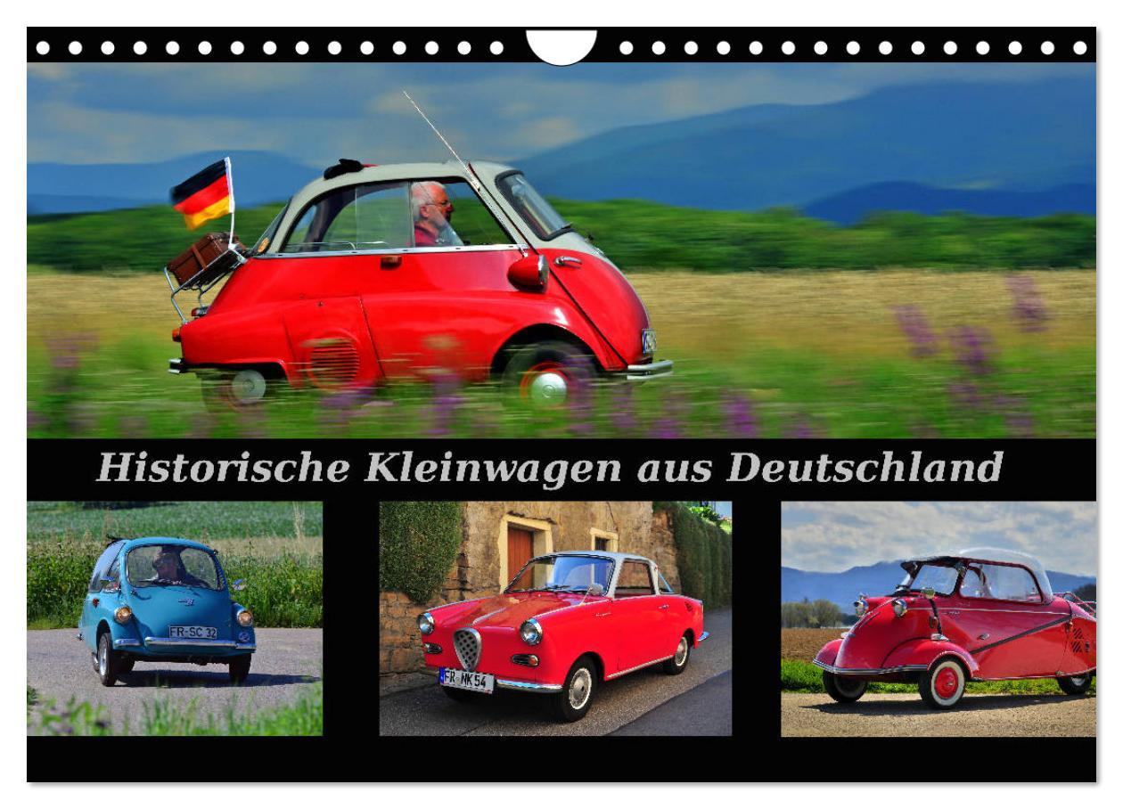Cover: 9783435441136 | Historische Kleinwagen aus Deutschland (Wandkalender 2025 DIN A4...