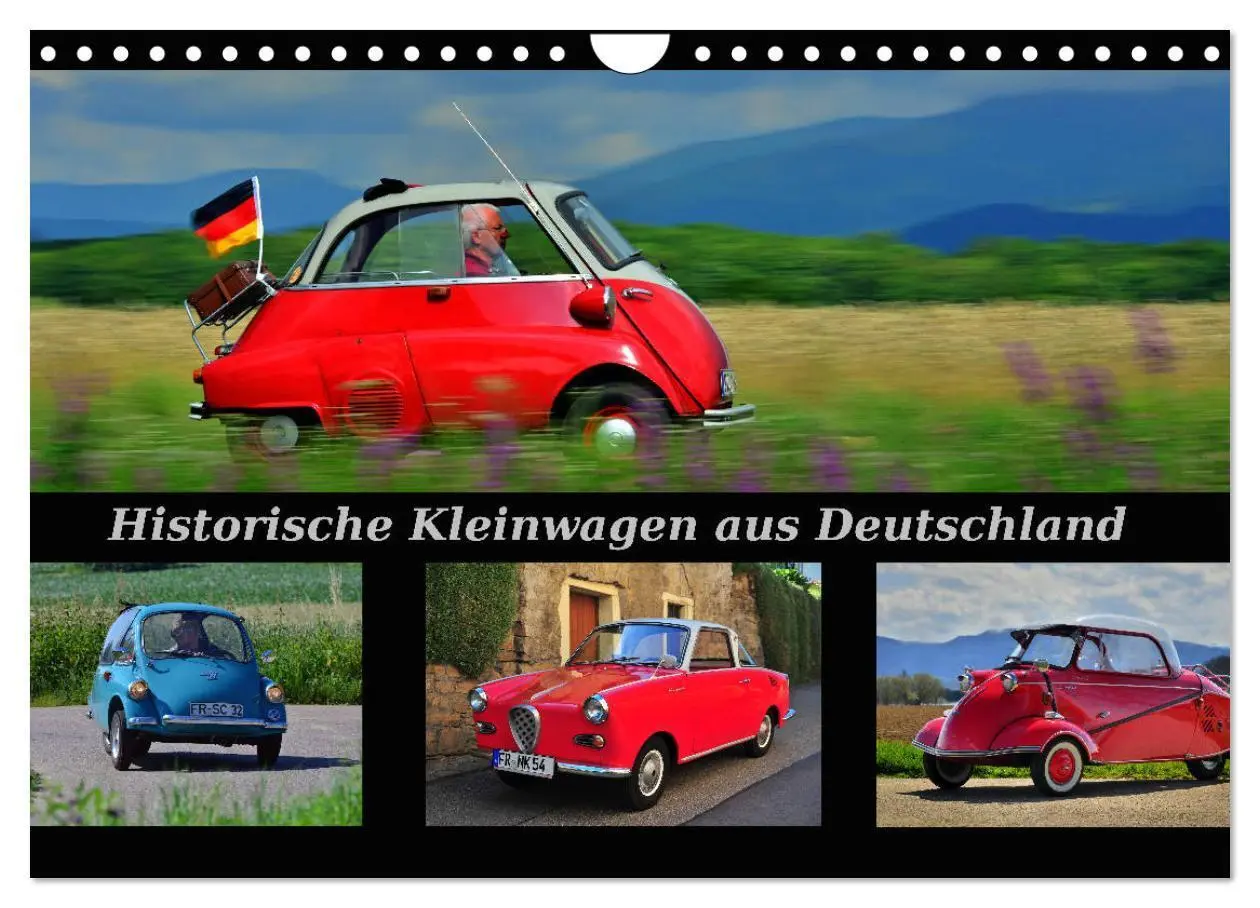 Cover: 9783435441136 | Historische Kleinwagen aus Deutschland (Wandkalender 2025 DIN A4...
